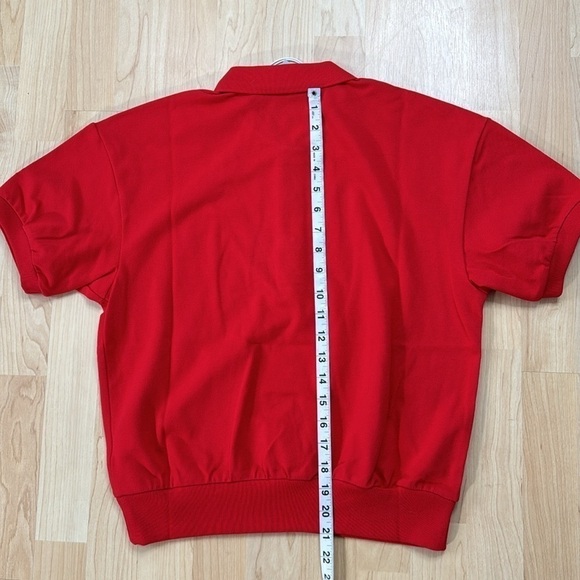 NWT Everlane Pique Organic Cotton Polo in Goji Berry Size Small - Picture 11 of 13